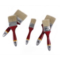 Famous brand supply directly bristle bulk paint brushes with wood handle