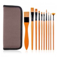 High Quality Professional Painting Brush 9pcs Picture Painting Art Paint Brushes